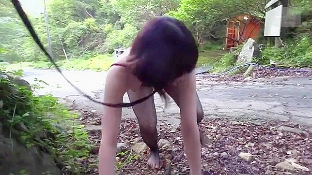 Humiliated Cuckold Submissively Watches His Japanese Wife Being Tied up with Another Guy