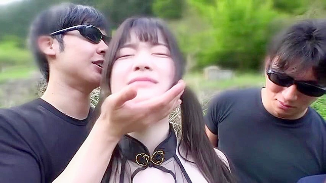 Humiliated Asian Babe Screams Through Rough Fucking with Boyfriend