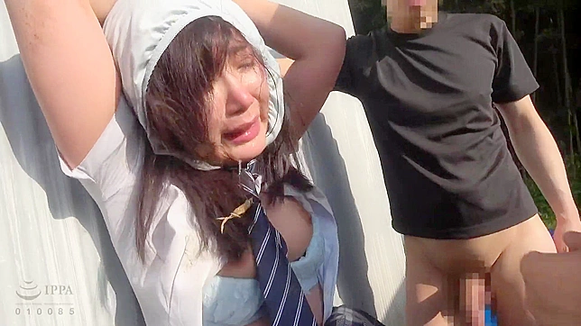 Humiliating Creampie - Japanese Girl Squirts with Stranger, Tied Up and Dirty