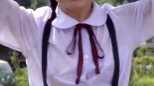 Humiliated Asian E-Girl Disciplined in Cute Latex Maid Wear