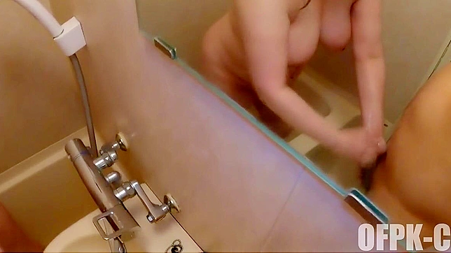 JAV Milf Aya's Handjob in the Steamy Bathroom ~ An Alluring Experience You Can't Miss!