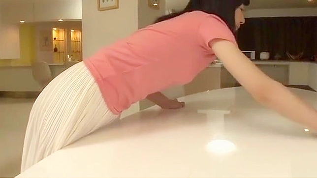 Japanese Step mom's Luscious Ass Gets a Hot Fuck