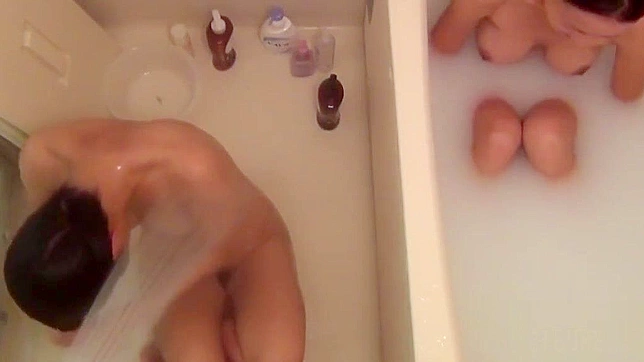 Watch This Asian Goddess Take a Sensual Bath While Masturbating!