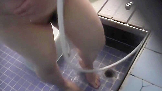 JAV Idol MILF in the Bathroom ~ My Wife's Private Moment