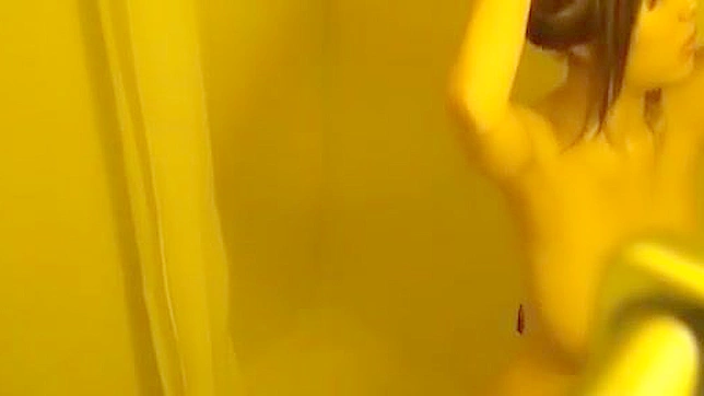 Caught on Camera ~ Watch This Luscious Asian Enchantress Take a Steamy Shower!