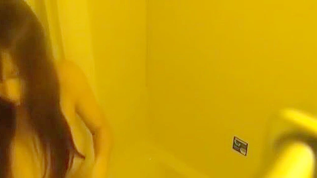 Caught on Camera ~ Watch This Luscious Asian Enchantress Take a Steamy Shower!