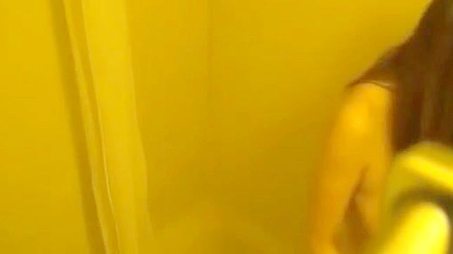 Caught on Camera ~ Watch This Luscious Asian Enchantress Take a Steamy Shower!