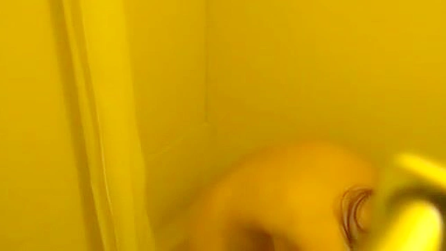 Caught on Camera ~ Watch This Luscious Asian Enchantress Take a Steamy Shower!