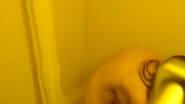 Caught on Camera ~ Watch This Luscious Asian Enchantress Take a Steamy Shower!