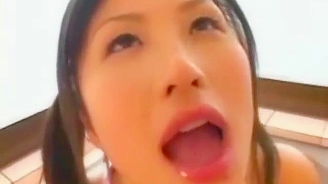 Get Enchanted by This Luscious Asian Babe's Sensual Facial in the Bathroom!