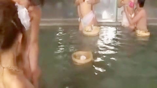 Japanese Swingers' Bath foreplay Sex Party ~ Exclusive Inside Look!