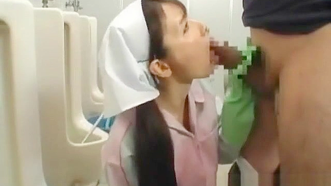 JAV Enchantress Flaunting Her Alluring Body While Drinking Piss in the Bathroom - Must-Watch!