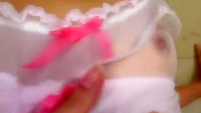 Witness the Ultimate Japanese Slut in Seductive Lingerie with JAV's Hottest Dildo Scene