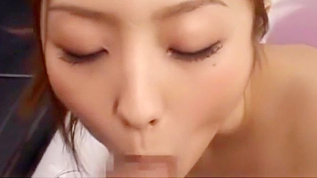 Japanese Model Ai Haneda's Sensuous Blowjob and Handjob Scene - A Must-Watch!