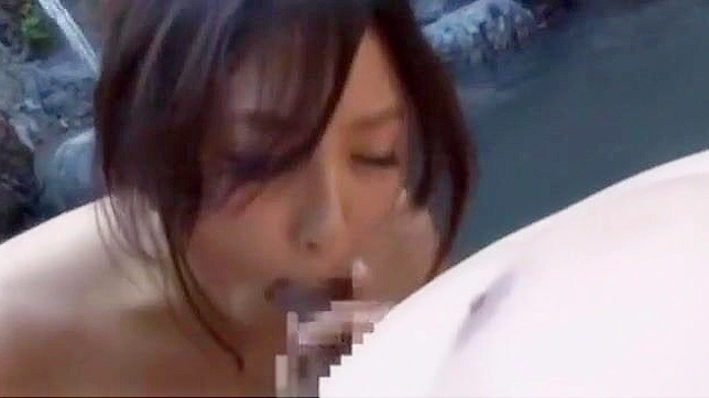 A Gorgeous Japanese Babe with Mind-Blowing Big Tits in a Handjob JAV Video!