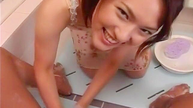 JAV Goddess Nana's Mesmerizing POV Handjob Scene