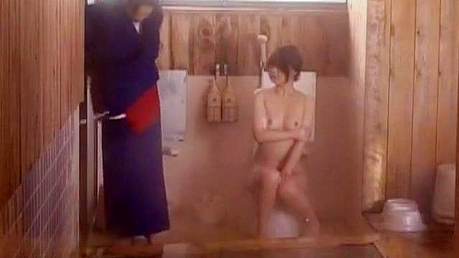 Luscious Japanese Enchantress Sakura Sakurada's Fabulous Cunnilingus Skills in Showers JAV Movie