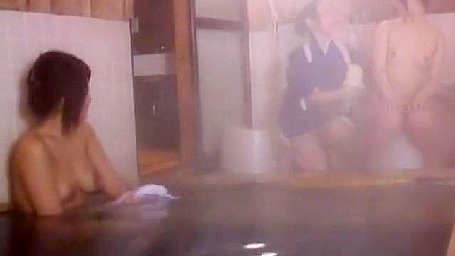 Luscious Japanese Enchantress Sakura Sakurada's Fabulous Cunnilingus Skills in Showers JAV Movie