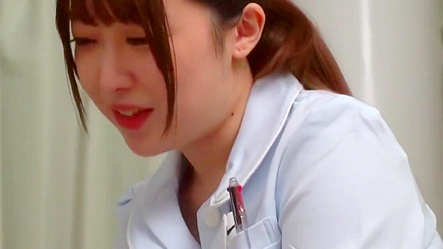 JAV Babe with a Luscious Chest Provides Intimate Care for Her Patient's Stiffy!