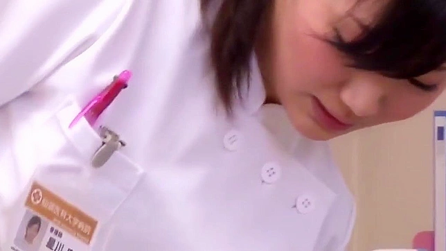 Japanese Nurses Expose their Luscious Figures while Tending to Patients!