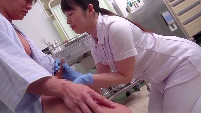 Delight in the Salacious Blowjob Skills of a Mature Nurse!