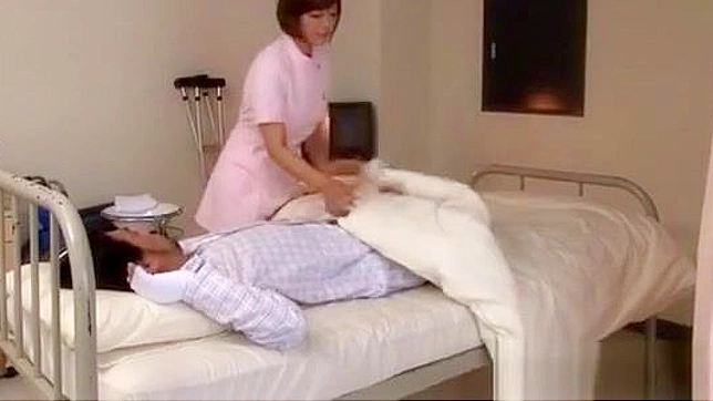 JAV Beauties ~ Satou Haruka as a Seductive Nurse Giving You the Best Hand Work!