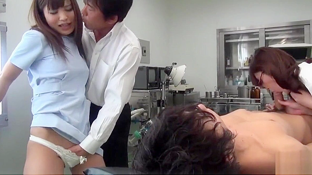 Japanese Enchantress Nurse Blowjob ~ Fulfill Your Wildest Fantasies with This Luscious MILF!