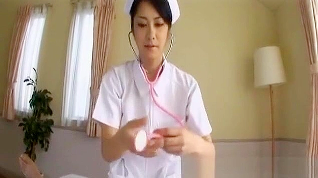 JAV Porn Star Kyoka Ishiguro's Sizzling Hot Nurses' Office Playtime