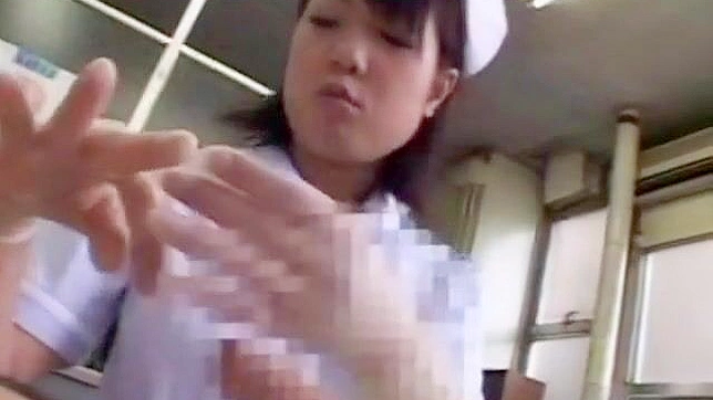 Naughty Nurse's Skilled Hand Job ~ A Japanese Delight