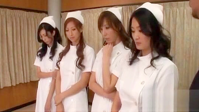 Japanese Nurse's Intensifying Sex Scenes! Alluring MILF Brings the Heat!