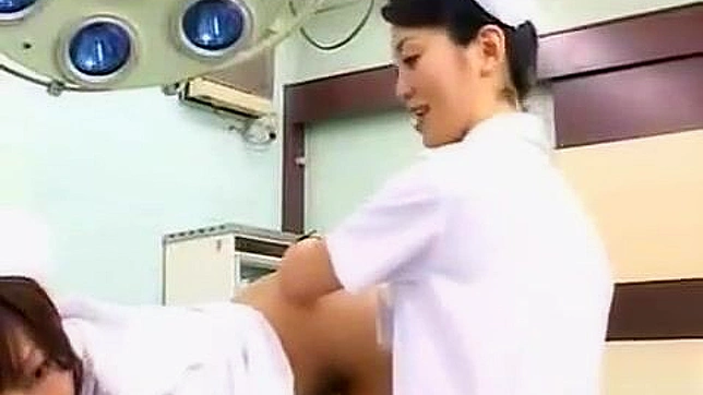 Japanese MILF Nurse Exclusive ~ Anal Pleasure with a Coworker's Dildo!