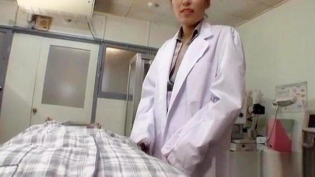 JAV Enchantress Doctor Deepthroats Her Lucky Patient ~ Unleash Your Fantasies with Slutty MILFs!