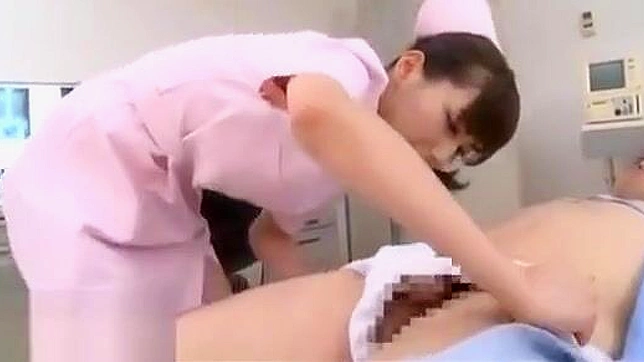 Meet the Luscious JAV Nurse with a Hairy Pussy Who Knows How to Fuck Her Patients!