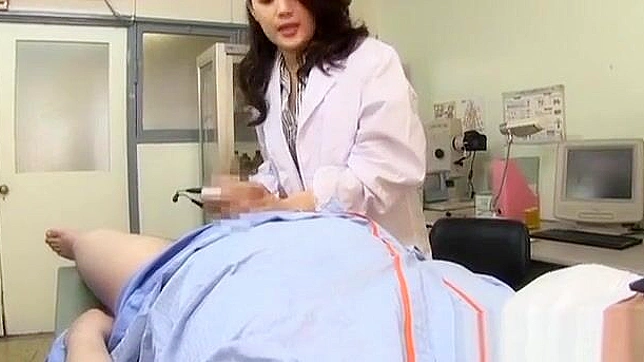 JAV MILF Doctor Gets Deeper with Her Patient's Cock