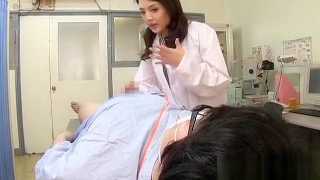 JAV MILF Doctor Gets Deeper with Her Patient's Cock