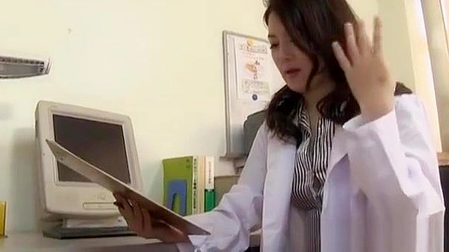 JAV MILF Doctor Gets Deeper with Her Patient's Cock