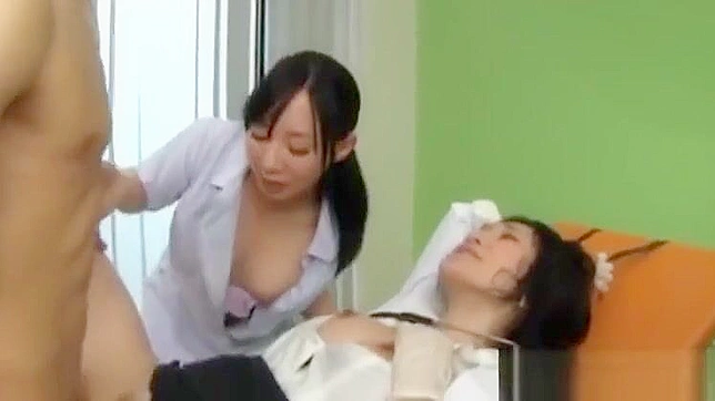 Get Intimate with a Sexy Nurse in this JAV Video!