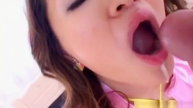 Get Intense ~ Naughty Japanese Nurse Goes Wild with Cum Swallowing Frenzy!