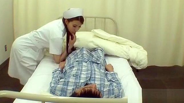 JAV Nurse Fetish ~ Threesome with Huge Cocks