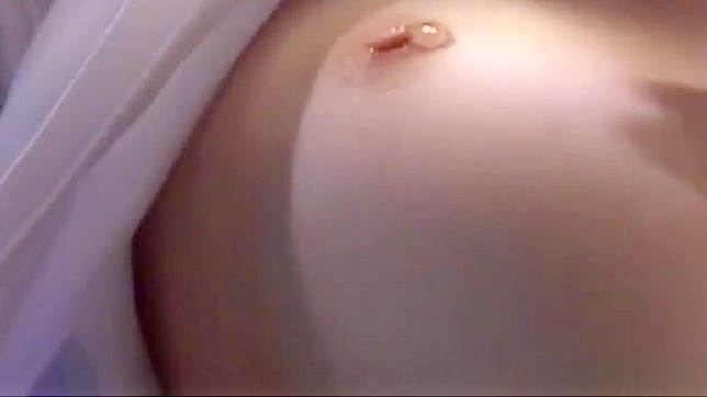 Japanese Goddess with Cum on Her Tits ~ An Exclusive JAV Experience!