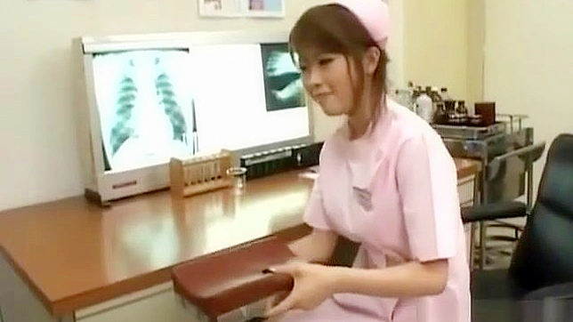 Experience the Alluring Japanese Nurse with Her 'Sperm Collecting' Techniques!