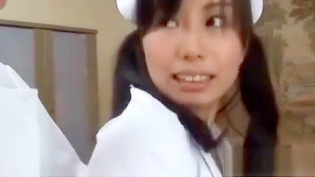 Unveil the Enticing Hairy Treasure of a Japanese Naughty Nurse