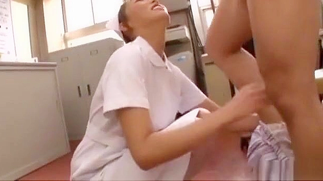 Japanese MILF Goes Wild with a Huge Cock ~ A Naughty Nurse's Pleasure Ride!