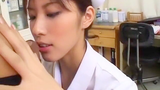 JAV Slutty Nurse Gives the Perfect Treatment to Her Patient and Herself!