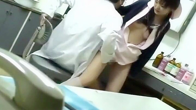 JAV Beauty ~ Luscious Nurse Gets Fucked by the Doctor