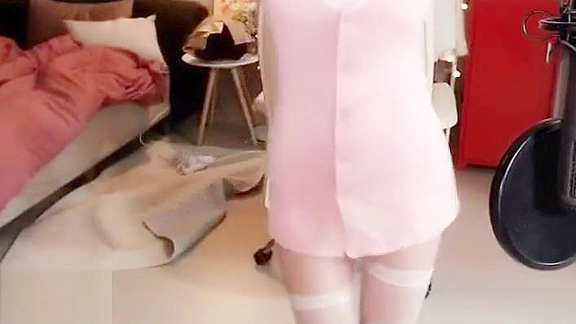 Unveil the Alluring Korean Teen in Sexy Nurse Uniform - 18+ Only!