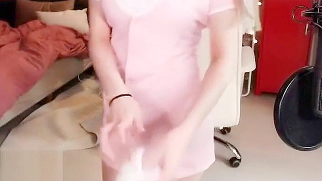 Unveil the Alluring Korean Teen in Sexy Nurse Uniform - 18+ Only!