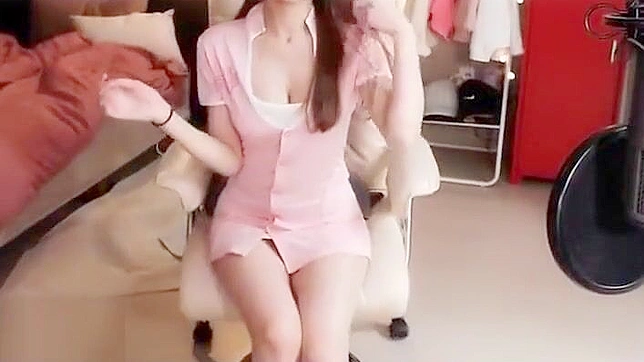 Unveil the Alluring Korean Teen in Sexy Nurse Uniform - 18+ Only!