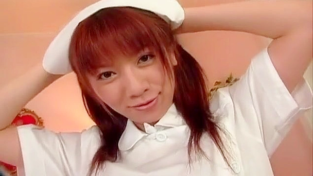 Aki Yatoh ~ Luscious Asian Nurse Rides Top in Sensual 2-Part Video