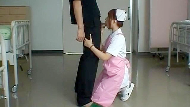 Japanese hottie Kokomi Naruse in sexy nurse cosplay!